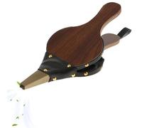 - Soufflet pour foyer, soufflet à bois d'intérieur pour foyer | Ventilateur de cheminée avec ruban de suspension, buse en métal, excellent outil pour cheminée, foyer, poêle à bois,