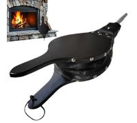 Soufflet pour foyer, soufflet pour poêle à bois - Outil de soufflet de camping en bois - Souffleur d'air portatif pour Barbecue, outil manuel de soufflet de Camping avec lanière pour la cuisine en ple