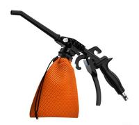 Soufflette Air Comprimé Nylon Alliage pour aluminium Bec Angulé(A) | Corps nylon pour robuste, bec alliage pour aluminium, embout caoutchouc protecteur, flux air maximal, durée de vie étendue