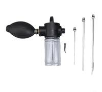 Soufflette Anti-Mouches 150ml 3 Buses Acier | 3 buses acier, pulvérisation précise, contrôle mouches, termite, usage pour polyvalent jardin