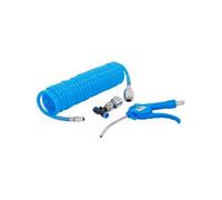 soufflette pneumatique avec tuyau air spirale et connecteur en t -