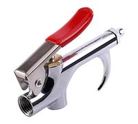 Soufflette Pneumatique en Alliage de Zinc pour Compresseur d'Air, NPT 1/4 po, avec Buses en Caoutchouc et Embouts de Sécurité