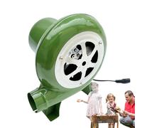Souffleur 12 V CA/CC : ventilateur électrique à vitesse variable pour cheminées en fer forgé, barbecues | Outil compact à soufflet pour ferronnerie, poêles de camping et feux de camp. Souffleur de