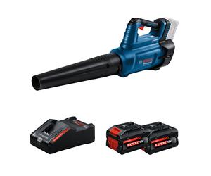 Souffleur 18V GBL 18V-750 + 2 Batteries EXPERT 8 Ah + 1 Chargeur EXAL18V-160 BOSCH