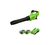 Greenworks 40V Souffleur 210 km/h Gen. II - 2x Batteries 2Ah
