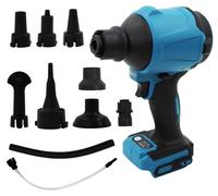 Souffleur à batterie 447 MPH, compatible avec les outils Makita 18V/14,4V, sans batterie
