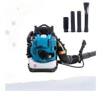 Souffleur à Dos 4 Temps 1000cc Amélioré, Souffleur à Neige Puissant 12 CV | Souffleur à Neige à Essence Pas de Mélange Carburant, Léger 9.5kg pour Déneigement Rapide et Nettoyage Débris