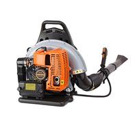 Souffleur à Essence Professionnel 63cc, Moteur à Essence 6800 TR/Min | 0.3 m³/s, Souffleur de Feuilles Dorsales, Souffleur de Jardin avec Bandoulière Réglable, Réservoir de Carburant de 1.8L