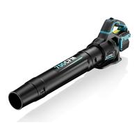 Souffleur à feuilles 700 CFM compatible avec batterie Makita 18 V LXT | Souffleur sans fil robuste à 200 km/h avec interrupteur coulissant à 2 vitesses et moteur en cuivre pour l'entretien de la