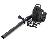 Souffleur à feuilles HBM avec sac à dos, 63 cm³, moteur à essence 2 temps
