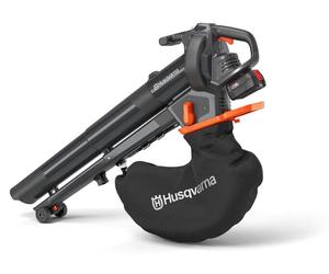 Souffleur à feuilles sans fil Husqvarna Aspire BVX-P4A avec batterie P4A 18-B72 et chargeur P4A 18-C100