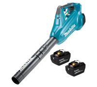 Souffleur à feuilles sans fil Makita DUB 362 Z 18 V (2x 18 V) + 2 batteries 9,0 Ah - sans chargeur