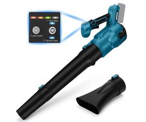 Souffleur à feuilles sans fil pour Makita 18 V, 100 m/s, moteur sans brosse, 3 vitesses, souffleur manuel pour jardin, feuilles, neige (sans batterie)