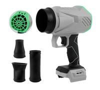 Souffleur à feuilles sans fil pour Makita - Moteur 500 000 tr/min - Nettoyeur de poussière léger avec vitesse réglable - Débit d'air de 215 km/h - Souffleur électrique pour souffler la neige, sécher