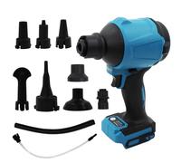 Souffleur à moteur haute vitesse 447 MPH sans balais - Compatible avec batterie Makita 18V pour garage, atelier, nettoyage de maison - Outil uniquement, sans batterie