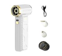Souffleur à neige multi-usage, 18 x 5,5 x 16 cm, souffleur à air électrique, mini ventilateur de poussière électrique, largement utilisé pour ordinateur, électronique, pelouse, patio, machines