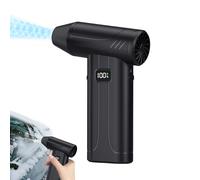 Souffleur à poussière portable - Plumeau électrique de 10 0000 tr/min, outil de nettoyage multifonction | Nettoyeur d'air comprimé pour garage, extérieur, bureau, maison, patio, jardin et atelier, PC