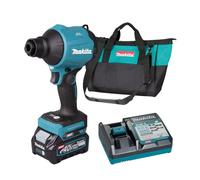 Souffleur à poussière sans fil 40V max XGT - MAKITA - avec 1 batterie 40v 2.0Ah - chargeur - sac - AS001GA101
