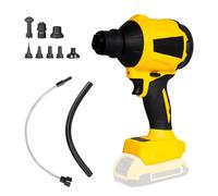 Souffleur à poussière sans Fil pour Batterie Dewalt 18 V/20 V, souffleur d'air comprimé portatif de 1000 W, souffleur d'air pour garages, ateliers, scierie, Nettoyage de la Maison (sans Batterie)