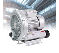 Souffleur annulaire industriel Vortex 180 W 220 V, pompe à vide à canal latéral pour ventilation d'usine, dépoussiérage et flux d'air