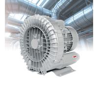 Souffleur annulaire industriel Vortex 180 W 220 V, pompe à vide à canal latéral pour ventilation d'usine, dépoussiérage et flux d'air