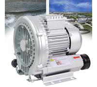 Souffleur annulaire Vortex haute pression 120-1500 W pour l'aération des eaux usées et aquariums, ventilateur à canal latéral monophasé efficace 220 V 50 Hz