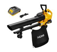 Souffleur / Aspirateur Broyeur De Feuilles 40V Nemura + Batterie 2Ah + Chargeur Rapide