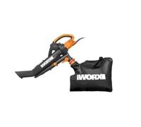 Souffleur Aspirateur Broyeur Éléctrique Worx WG505E 3000W Sac Récolte 45L