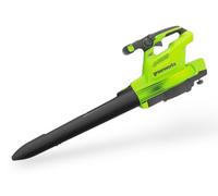 Souffleur-aspirateur-broyeur multifonction 3-en-1 à batterie 48 V avec moteur sans balais et réglage de puissance GREENWORKS GD48B