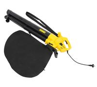 Souffleur/aspirateur de feuilles électrique - 2 en 1, modèle à main - 3000W - Débit d'air de 270 km/h - 13,2 m³/min - Sac de récupération de 35 litres - Prise européenne
