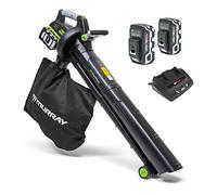 Souffleur/Aspirateur de feuilles mortes MurrayIQ18LBVK dual18V(36V)Li-ion à batteries,Powered by Briggs & Stratton,vitesse de l'air 247 km/h,moteur sans balai,sac 45L,2 batteries2x5.0AH&chargeurinclus