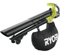 Souffleur Aspiro-Broyeur RYOBI Brushless, 201 km/h, 6 m³/min, Power Mulching, Ratio de Broyage 10:1