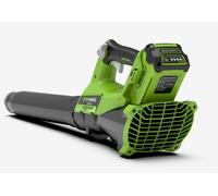 Greenworks GD40AB Souffleur à Batterie Axial de Feuilles Mortes Sans Fil, Régulateur de Vitesse, Moteur Sans Balais, 210km/h, 15,6 m³/min, Fonction Turbo, SANS Batterie Ni Chargeur 40V, Garantie 3 Ans