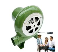 Souffleur CA/CC : ventilateur électrique à vitesse variable de 12 V | Outil de soufflage exquis, accessoire de fer forgé, ventilateur de cheminée résistant et multifonctionnel | Pour In