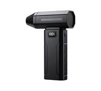 Souffleur d ' air portatif Souffleur de débris rechargeable sans fil avec affichage numérique de la batterie et chargement de type C pour une utilisation automatique Chargement portable de type C