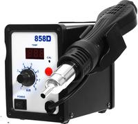 Souffleur d'air chaud, puissance 700 W, technologie de ventilateur sans balais, noir, 700 W