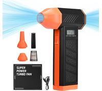 Souffleur d'air comprimé électrique - Souffleur d'air pour le nettoyage des PC - 200 000 tr/min - 10 500 mAh - 4 niveaux - Rechargeable