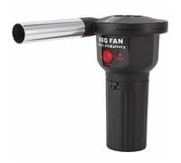 Souffleur d'Air Électrique pour Barbecue - Piles Incluses - Allumage Charbon Rapide - Camping, Jardin