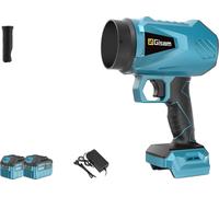 Souffleur d'air, moteur sans balais, conception portable, 2 batteries