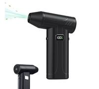 Souffleur d'air - Plumeau portable de 10 0000 tr/min | Ventilateur électrique compact ABS | Moteur de haute vitesse pour poussière | Gadget de nettoyage pour camping et élimination de