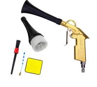 Souffleur de compresseur d ' air avec construction d ' outils en | Buse évasée et accessoires de brosse, air dirigé pour les sièges et les bouches d ' aération des véhicules, alimenté
