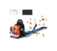 VEVOR Souffleur de feuilles à essence, 52 CC, souffleur de neige à dos 2 temps, avec réservoir de carburant 1,37 L, volume d'air 480 CFM pour entretien de pelouse, nettoyage de feuilles, déneigement
