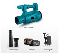 Souffleur de feuilles - Aspirateur de feuilles - Souffleur d'air - Électrique - Sans balais - 2000W - Soufflette - Outil de jardin