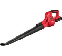 souffleur de feuilles de broussailles de 20 V à câbleà 2 vitesses 60 miles par heure/ 130 km/ h Machine manuelle portative avec tubes de prolongation Batterie 2.0AH Chargeur rapide pour le travail de