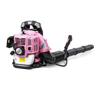 Souffleur de feuilles de jardin à essence 52 cc, puissant moteur 2 temps refroidi par air, léger avec sangles de soutien, souffleur de feuilles de jardin, copeaux de bois, poussière, débris de jardin,