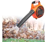 Souffleur de feuilles de jardin à essence sans fil, puissant 26 cc, moteur 2 temps, portable pour souffler les feuilles, les copeaux de bois, la poussière, les débris de jardin, l'herbe coupée