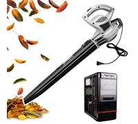 Souffleur De Feuilles Électrique Filaire, Souffleur Portatif De 2000 W | For Patios Et Terrasses, 260 Km/h, 11 000 À 14 000 Tr/min, Souffle Les Feuilles Mortes, La Poussière, La Neige Et Le Gravier