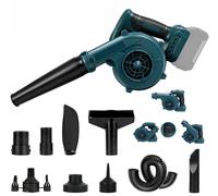Souffleur de feuilles et aspirateur 2 en 1, pliable, sans balais, 18V