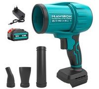 Souffleur de feuilles portatif sans fil - Compatible batterie Makita 18V - Pour jardin, garage, atelier