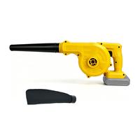 Souffleur de feuilles sans fil 17000 tr/min, souffleur d'air électrique 2-en-1, aspirateur et collecteur de poussière pour ordinateur, compatible avec batterie Dewalt 20V without battery
